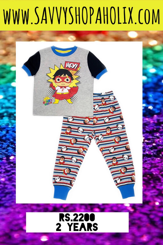 Ryan’s World Night Suit/ Outfit