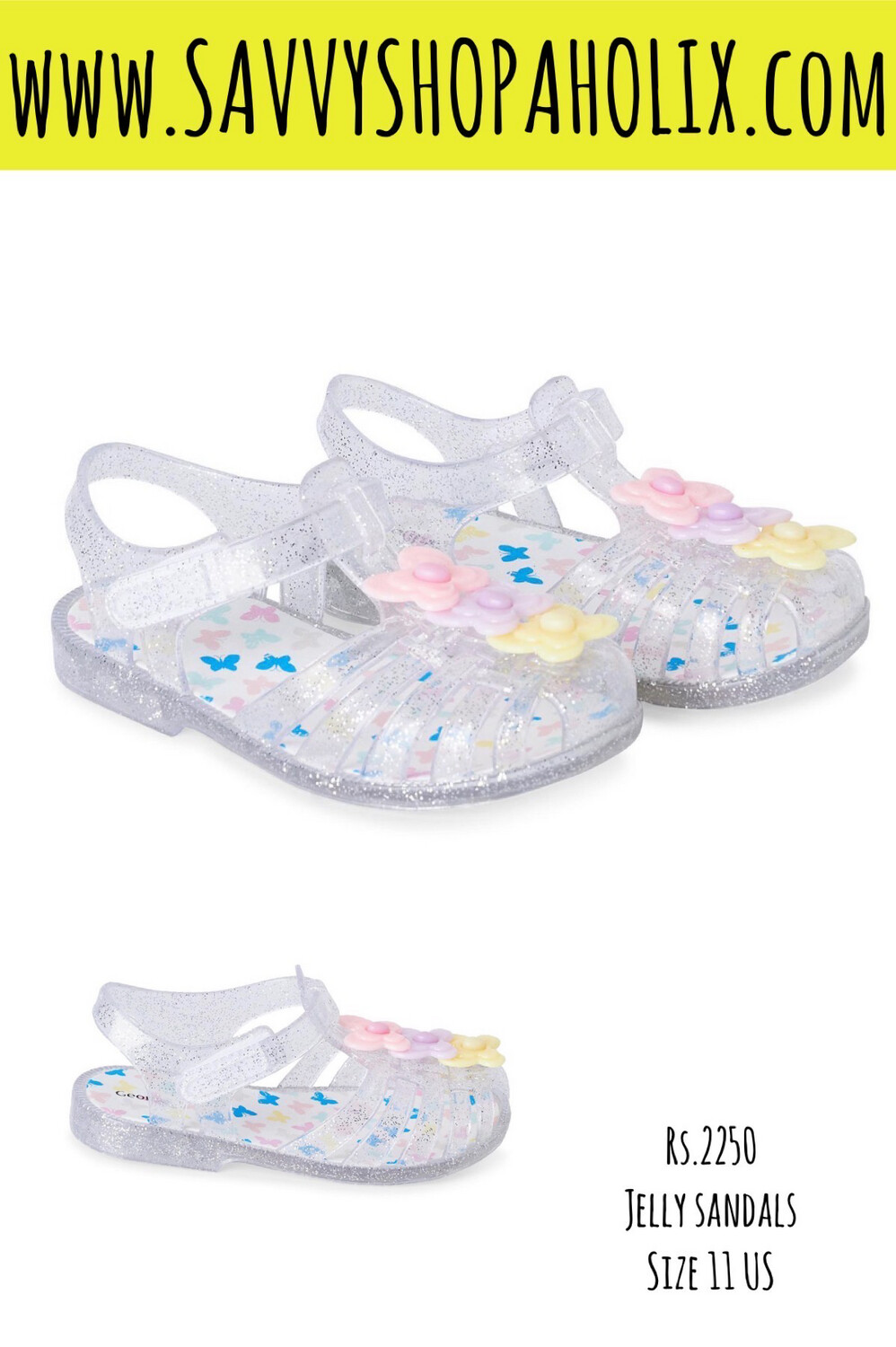 George Jelly Sandals