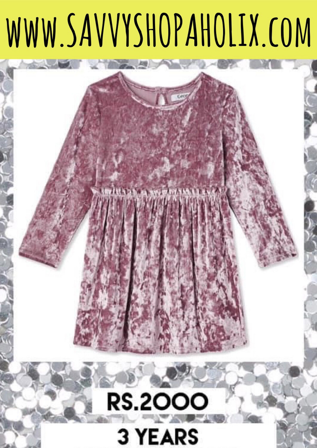 Velvet Dress By George