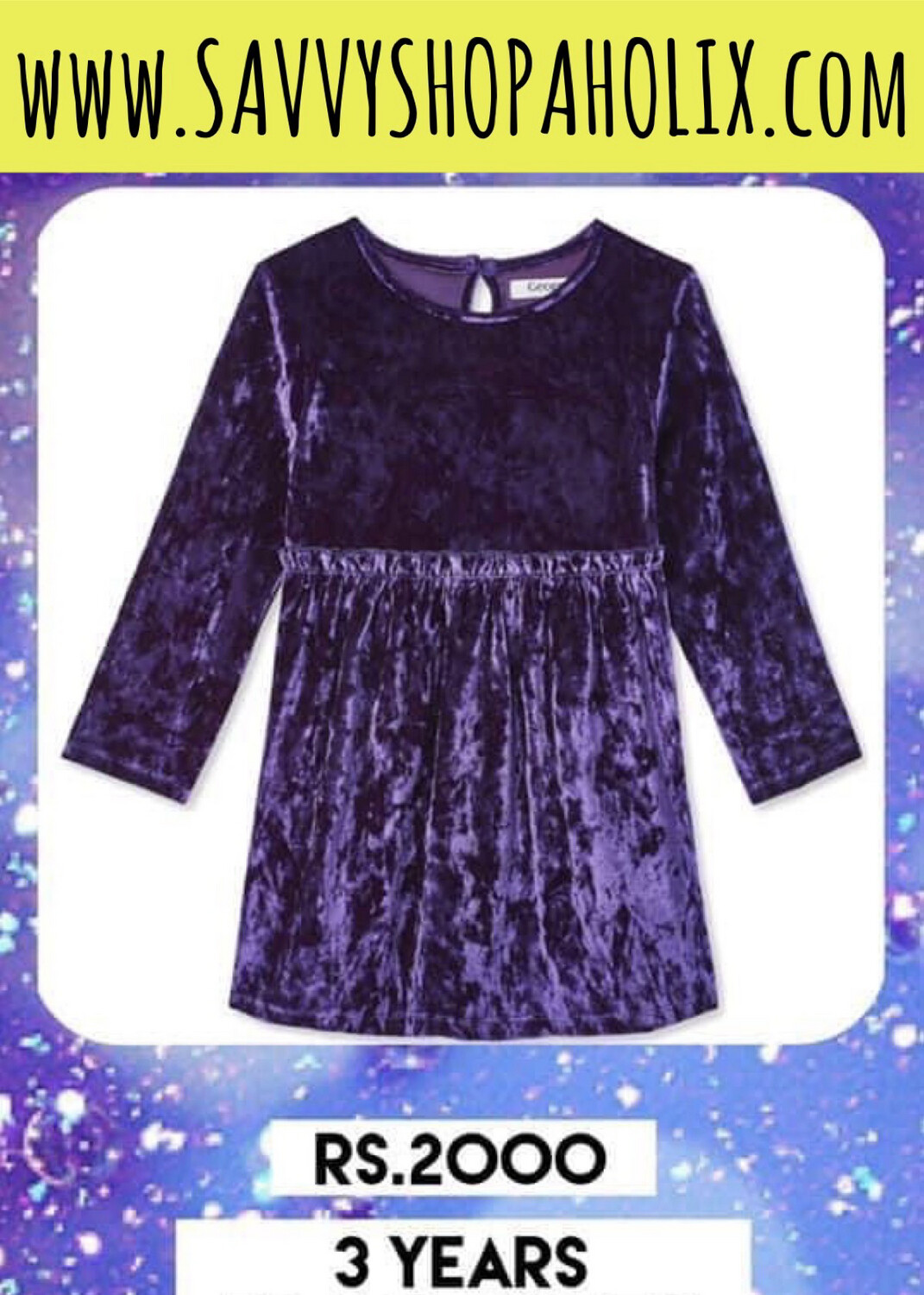 Velvet Dress By George
