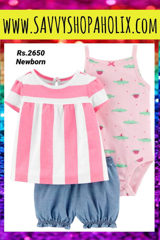 3pc shorts outfit by Carter&#39;s- Alligator