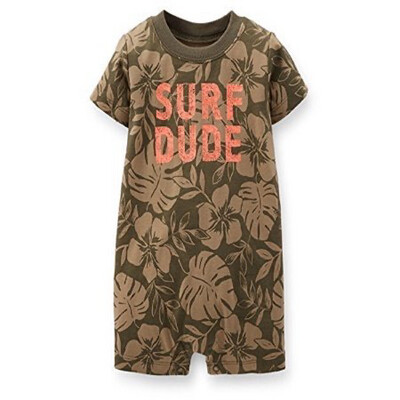 Baby Boy 2pc Rompers Set By Carter’s- Surf dude