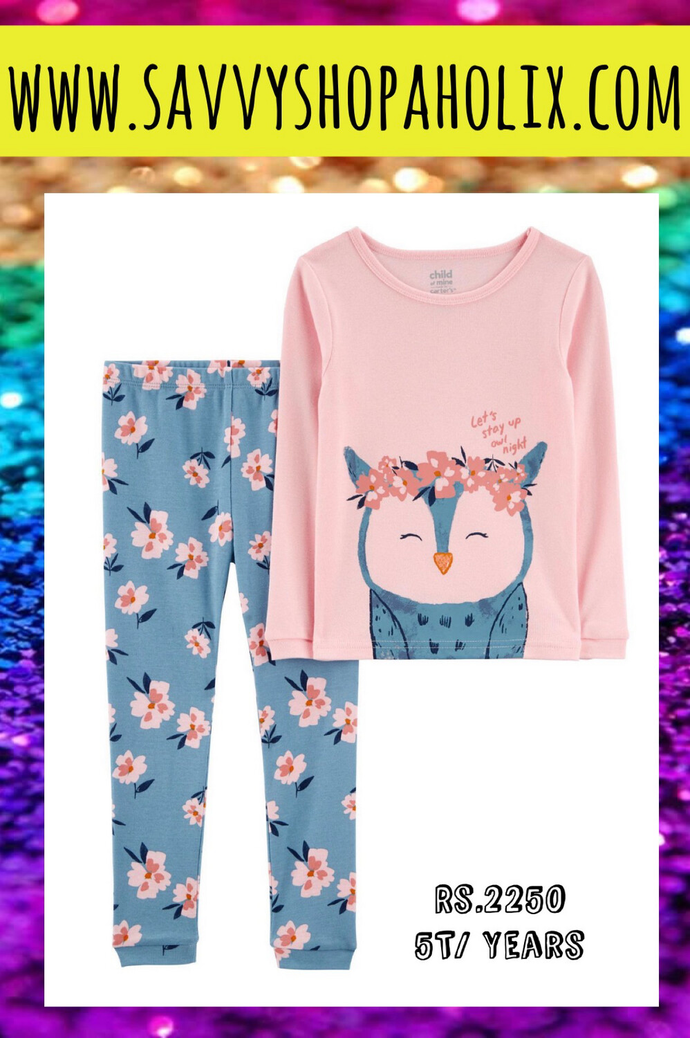 Carter’s Cotton Night Suit