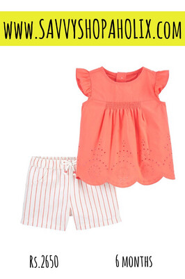 Carter’s 2pc Shorts Outfit