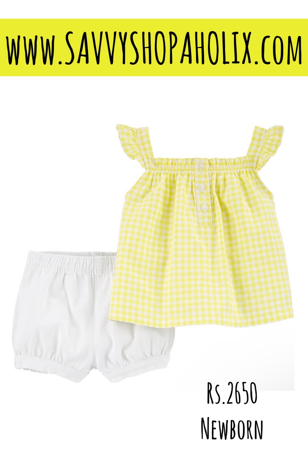 Carter’s 2pc Shorts Outfit