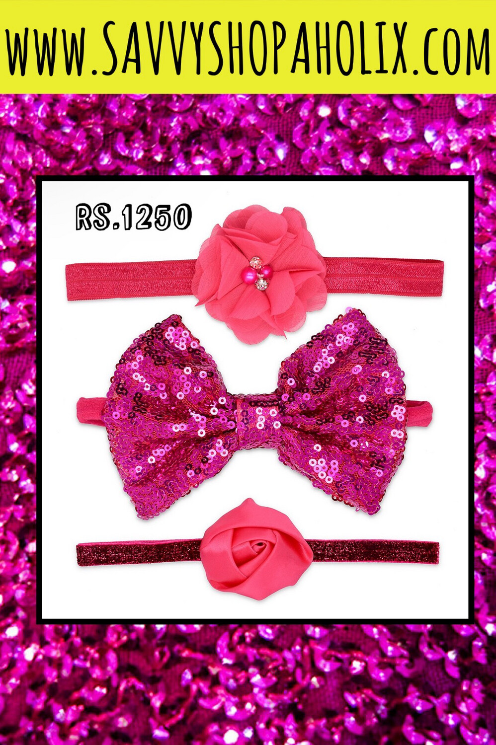 KHRISTIE 3PCS HAIRBANDS
