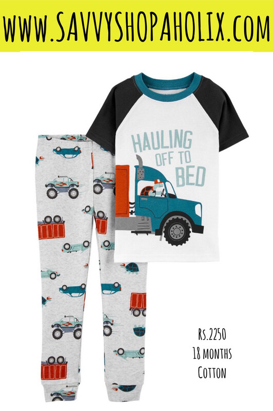 Carter’s Night Suit- HAULING OF THE BED