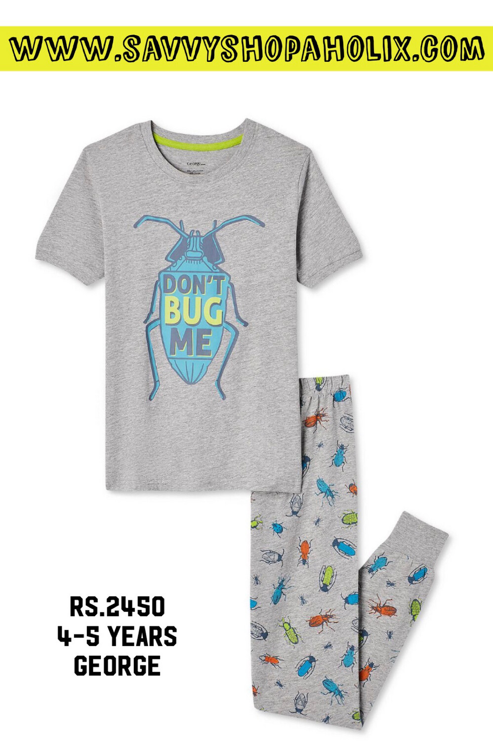 George Night Suit- Do Not Bug Me