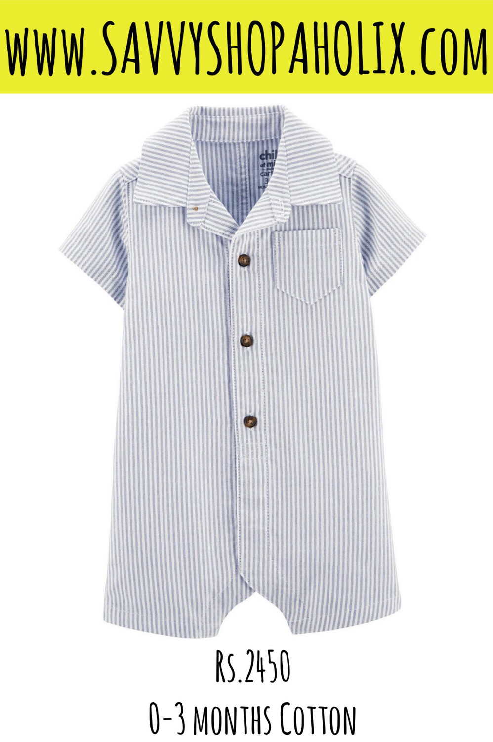 CARTER&#39;s STRIPE ROMPER