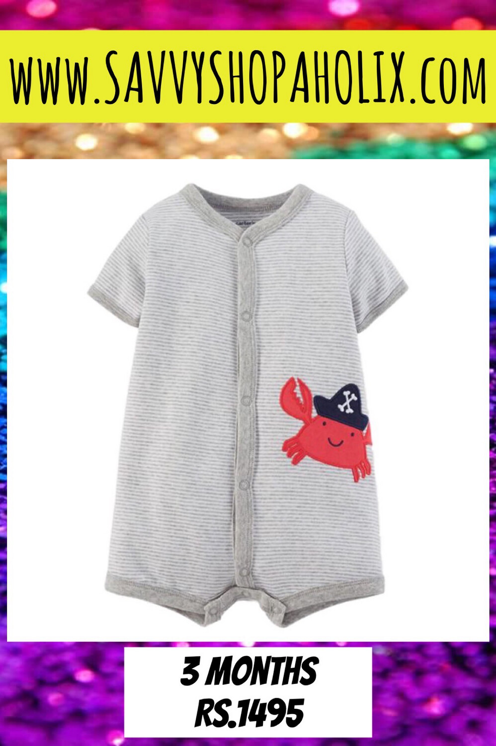 CARTER’s Cotton Romper