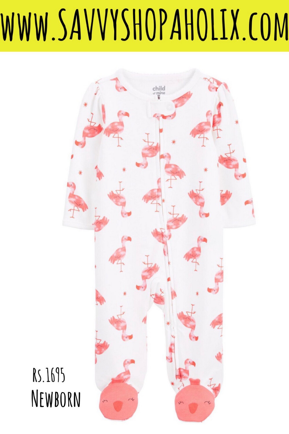 Carter’s Flamingo Cotton Sleeper