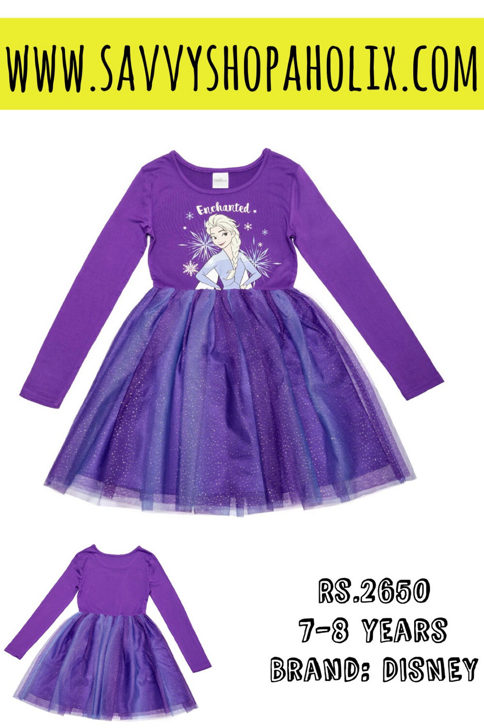Disney Frozen Tutu Dress