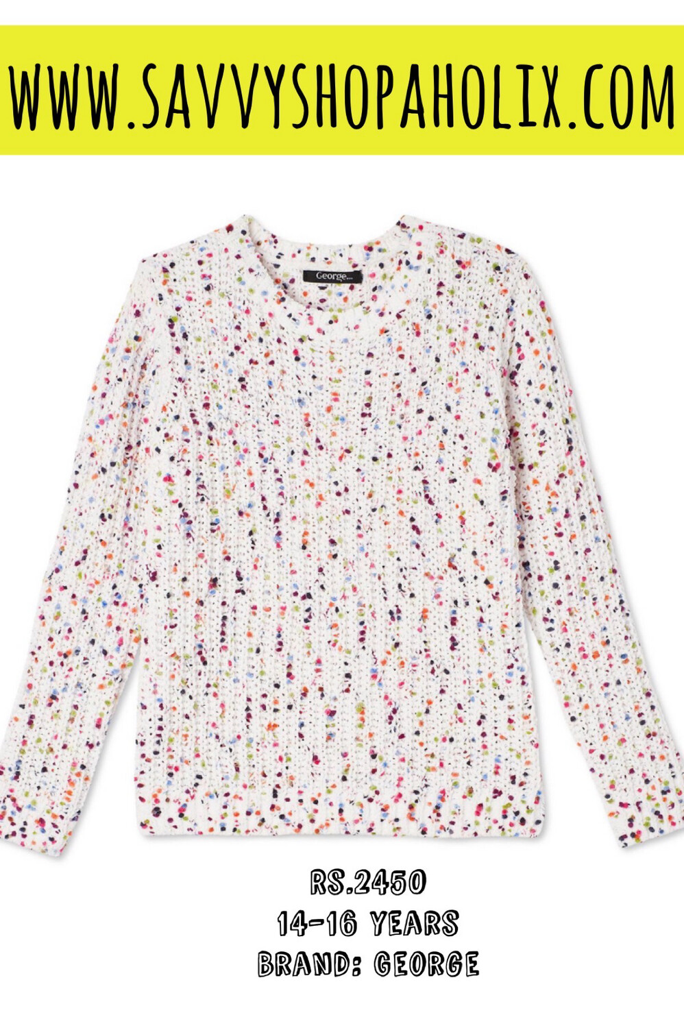 George White Sweater