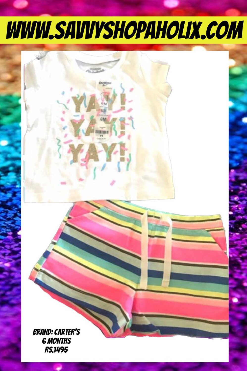 Baby Girl 2pc Outfit By Carter’s