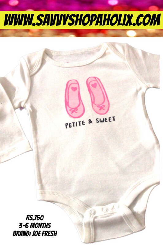 Joe Fresh Bodysuit Petit And Sweet”