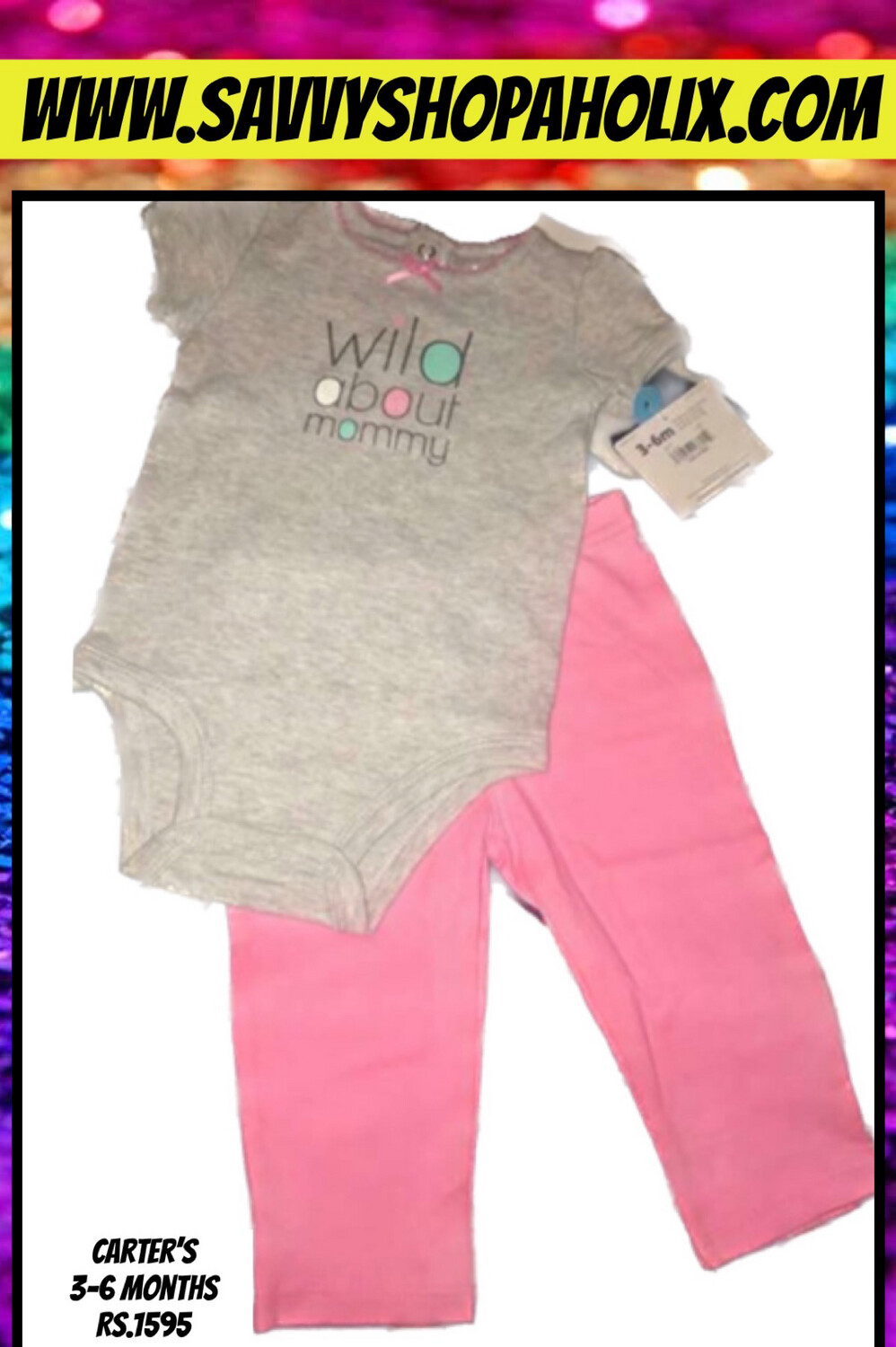 Baby Girl 2pc Outfit By Carter’s