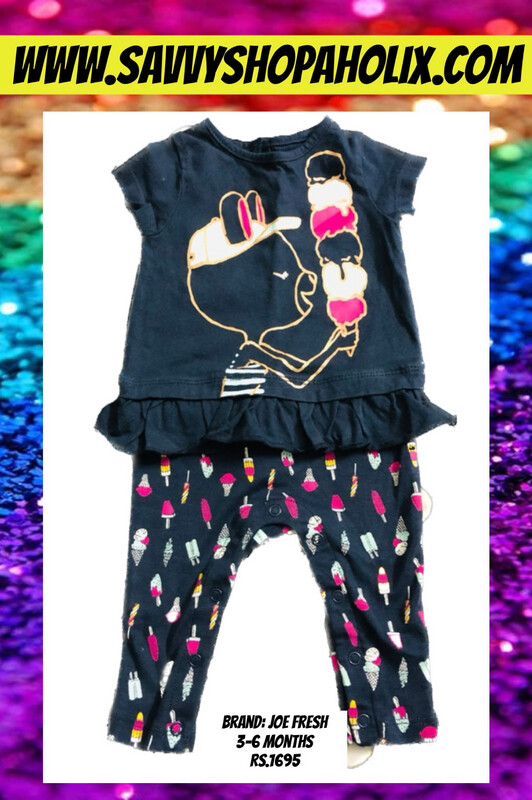 Ice Cream Jump Suit by Joe Fresh