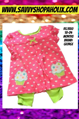 Baby Girl 2pc Set George