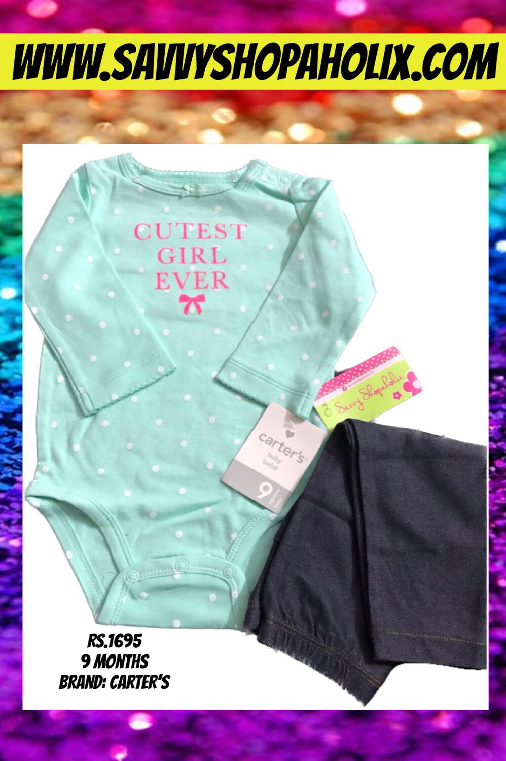 2pc outfit by Carter&#39;s - Cutest Girl Ever