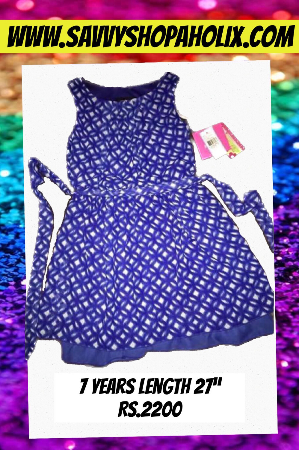 Girl’s Georgette Chiffon Dress