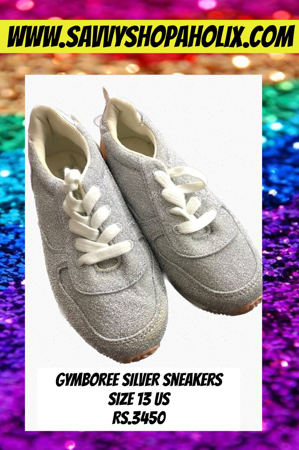 Gymboree Silver Sneakers/ Shoes