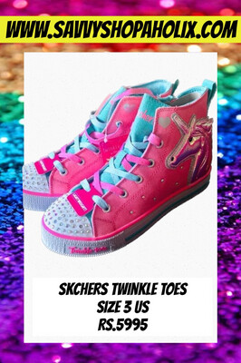 Twinkle Toes Unicorn Light Up Shoes By Skechers