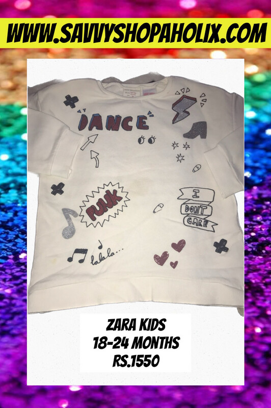 Sweat Shirt By Zara Girls