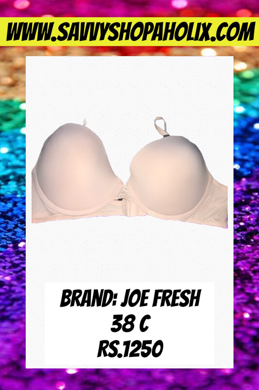Joe Fresh Slight Padded Bra 38C