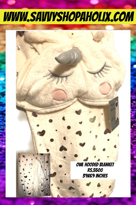 Unicorn Hooded Soft Blanket