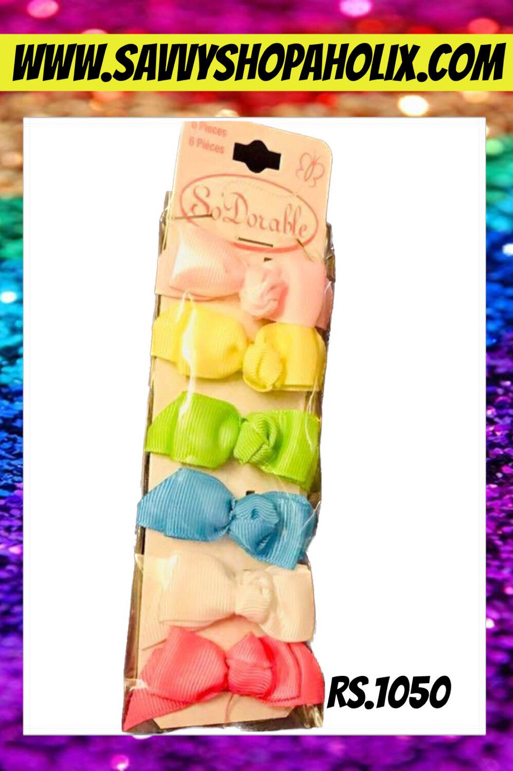 6pk Clips By Adorable