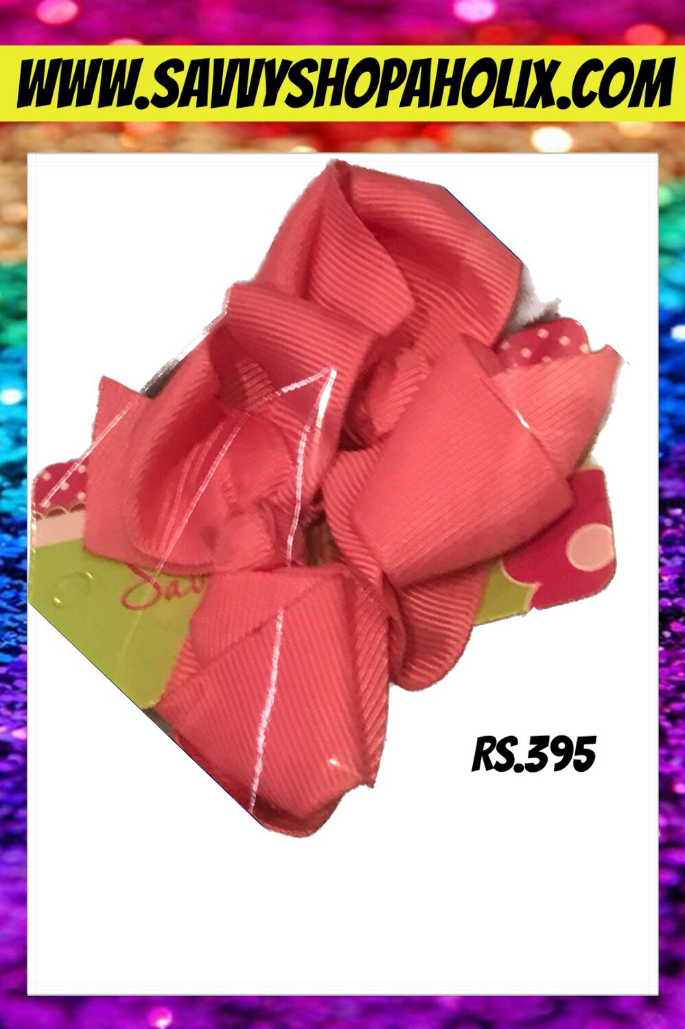 Ribbon Bows Hair Clips
