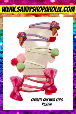 Claire’s 6pk Clips