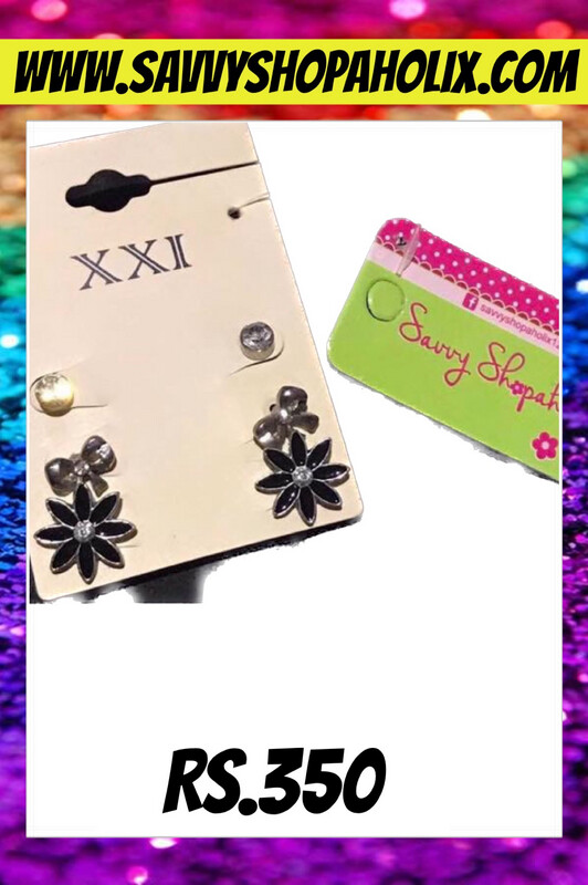 3pc Earrings Set By Forever21