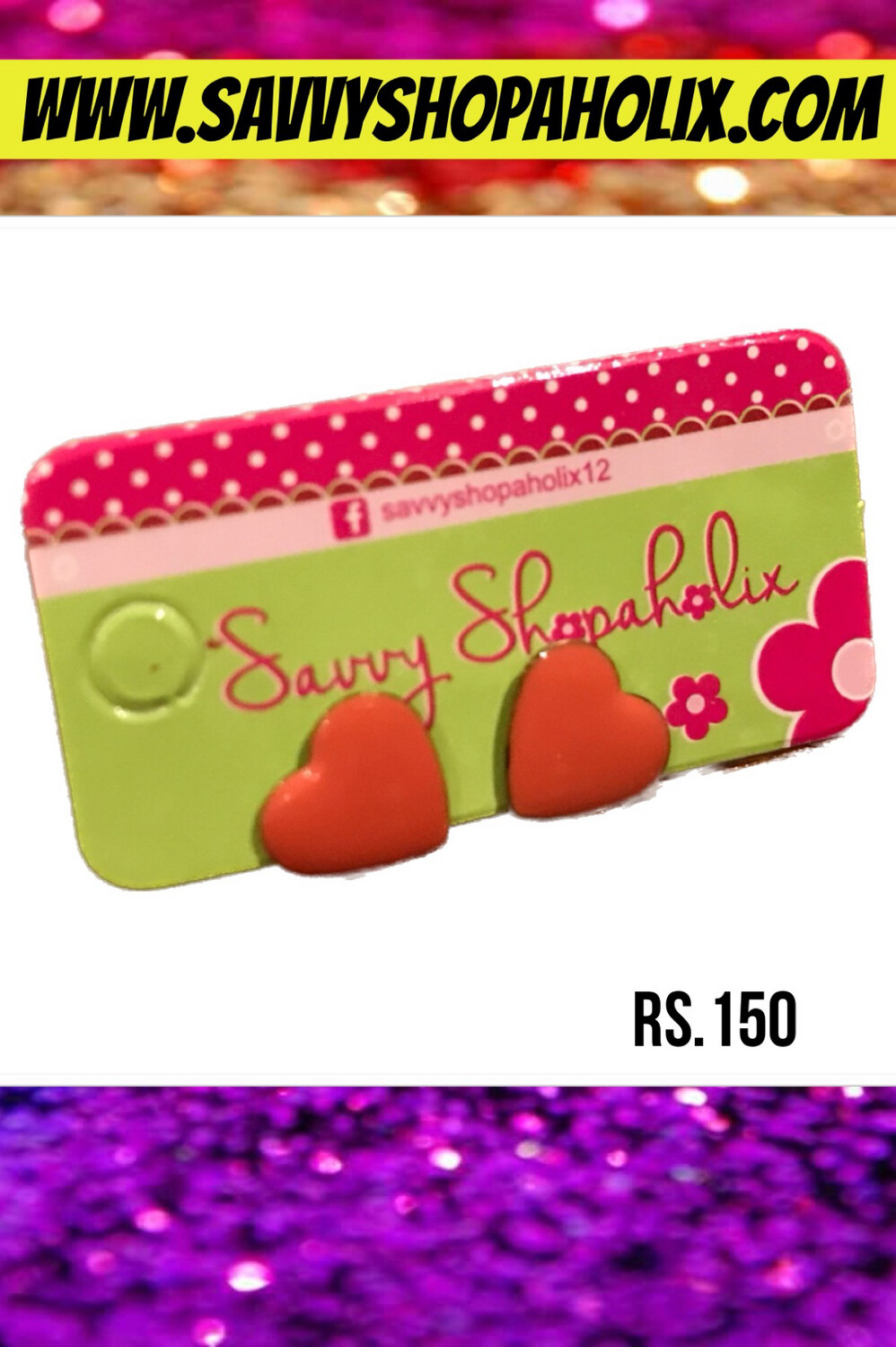 Heart Studs/Earrings