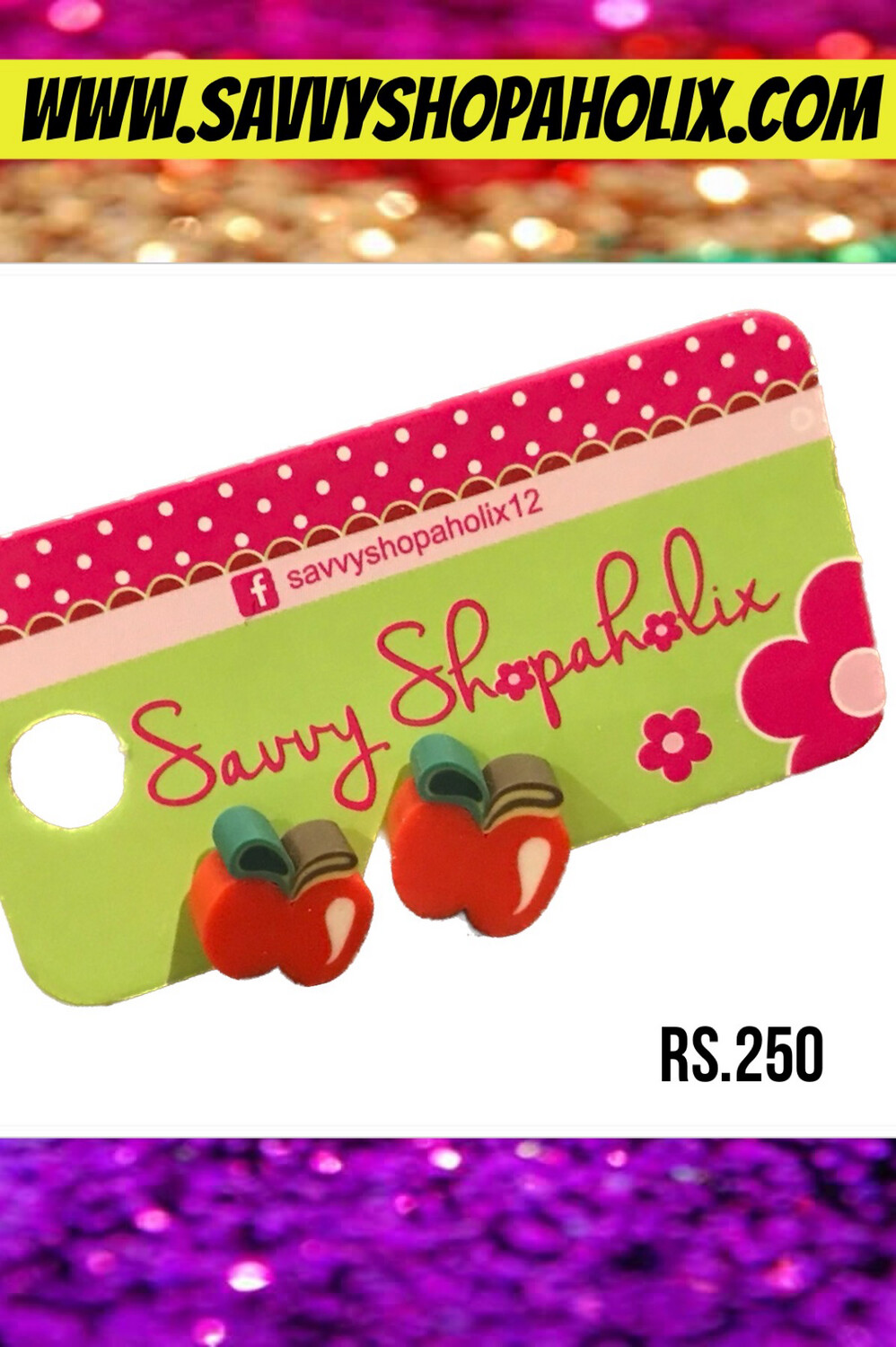 Apple Studs/Earrings