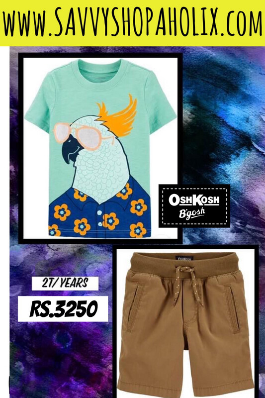 Baby Boy 2pc Shorts Outfit By OshKosh 