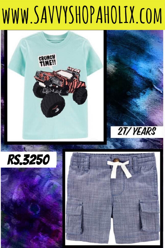 Baby Boy 2pc Shorts Outfit By OshKosh 