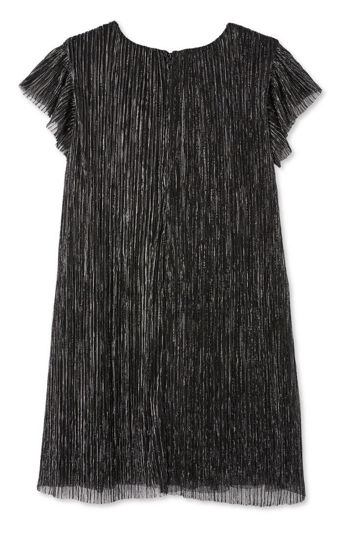 George Girl’s Pleated Metallic Dress
