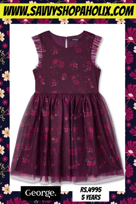 George Girl’s Net Dress