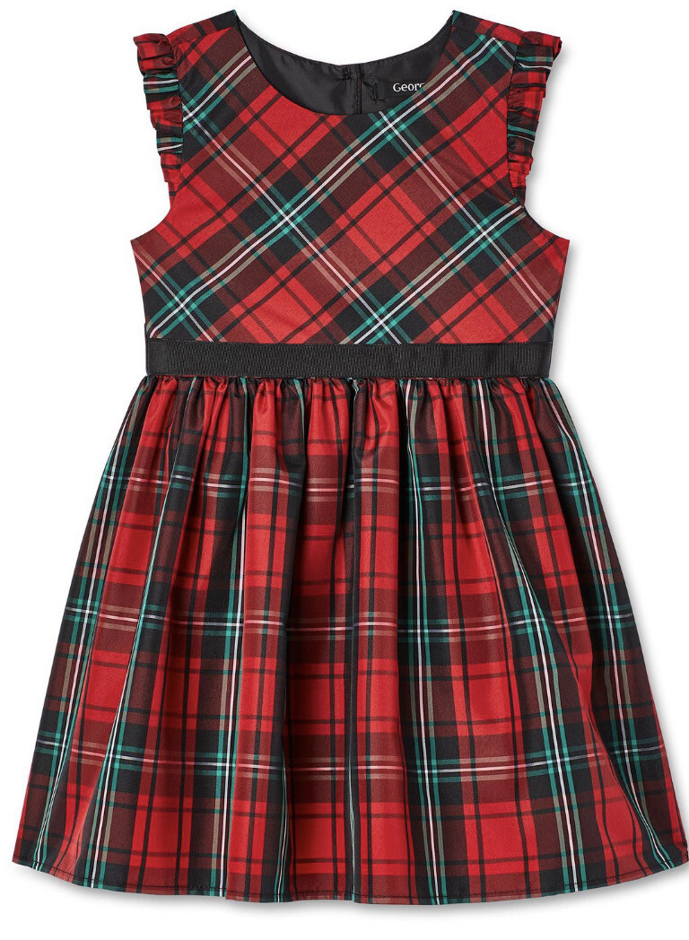 George Girl’s Plaid Dress