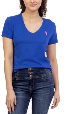 U.S. POLO ASSN Women’s V Neck Tee