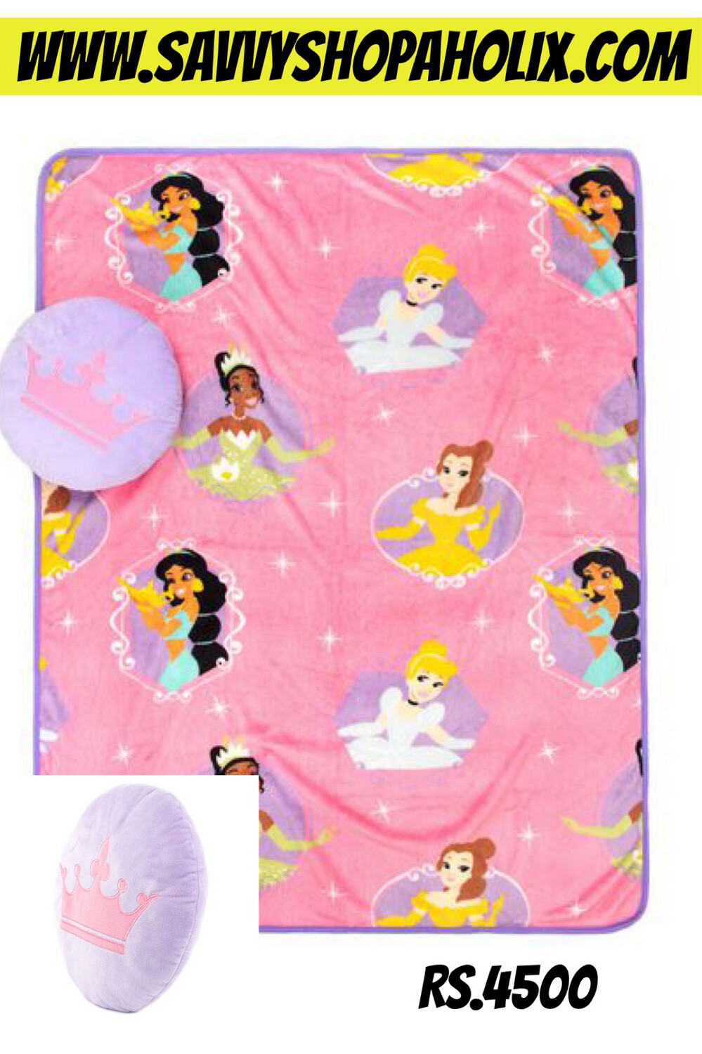 Disney’s Encanto Pillow And Travel Blanket Set