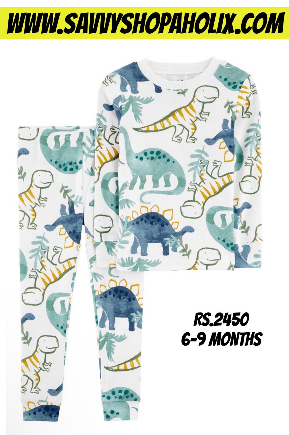 Carter’s Infant Cotton 2peice Pajamas