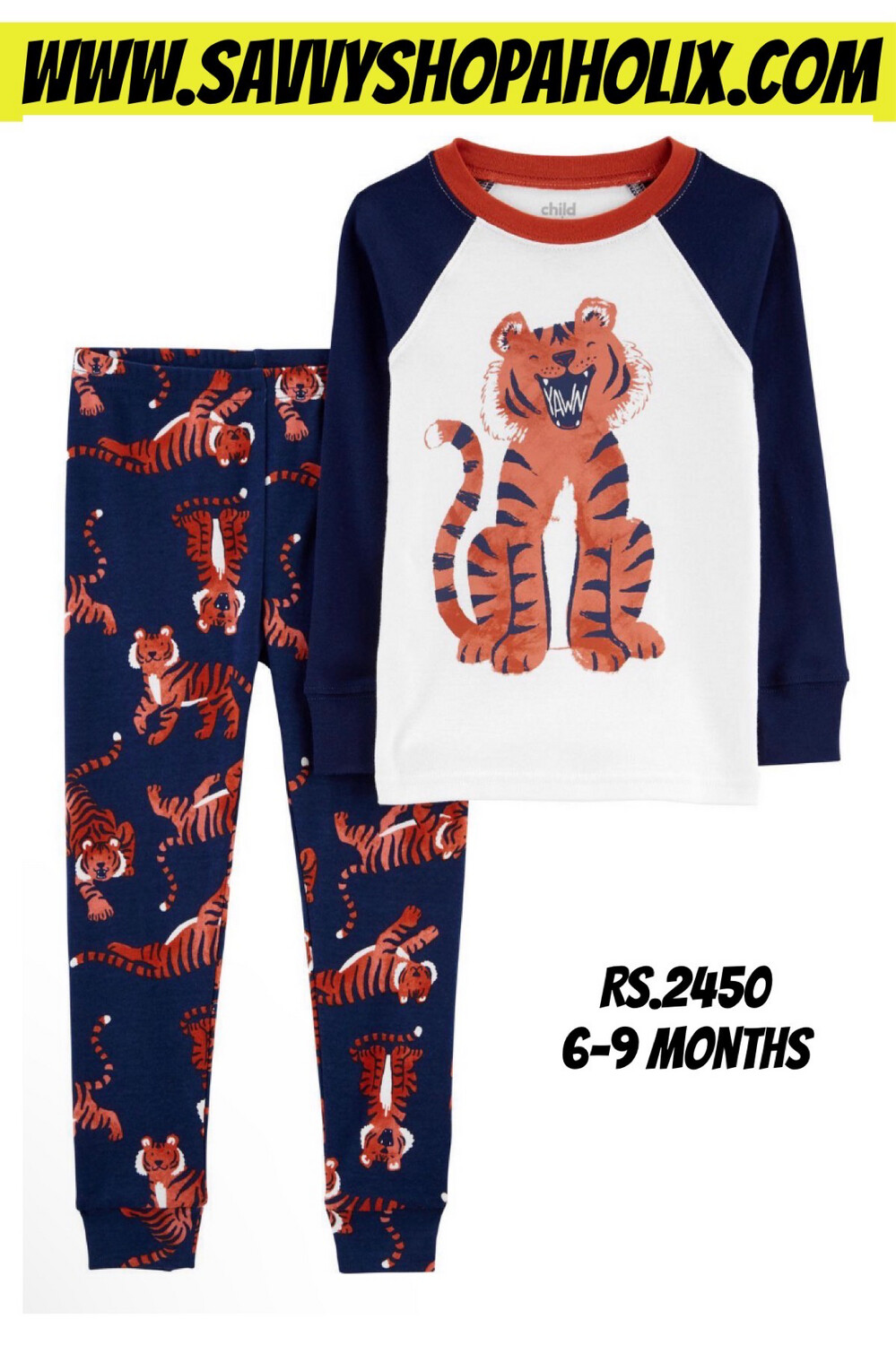 Carter’s Infant Cotton 2peice Pajamas