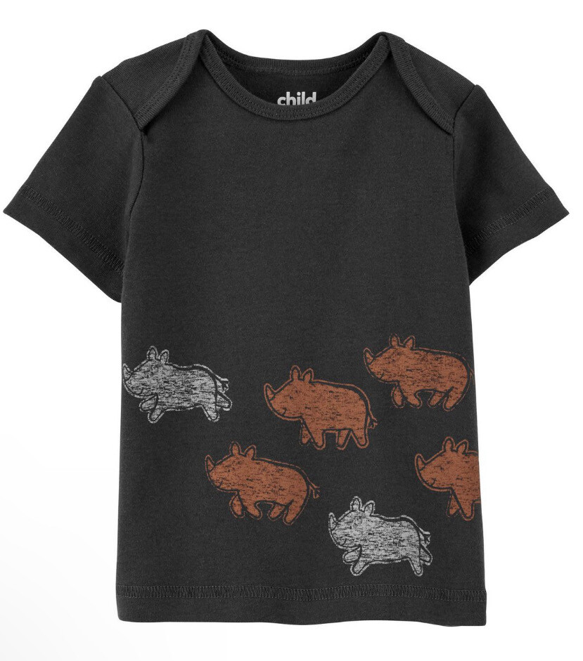 Carter’s 3pc Baby Boy Outfit- rhino