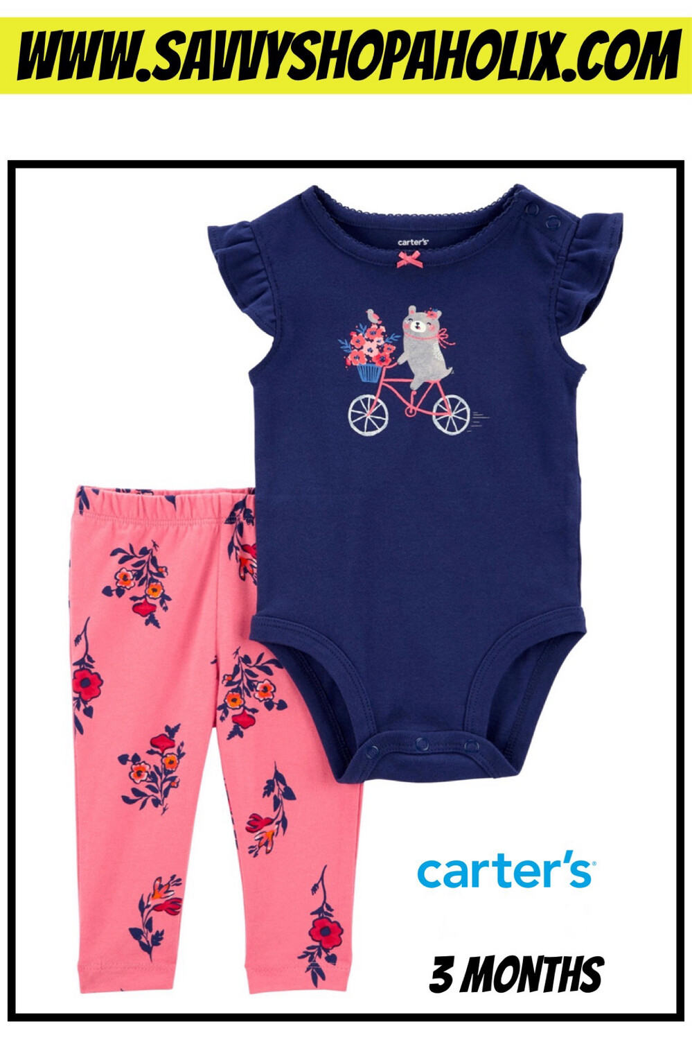 Carter’s 2pc Cotton Outfit-cars