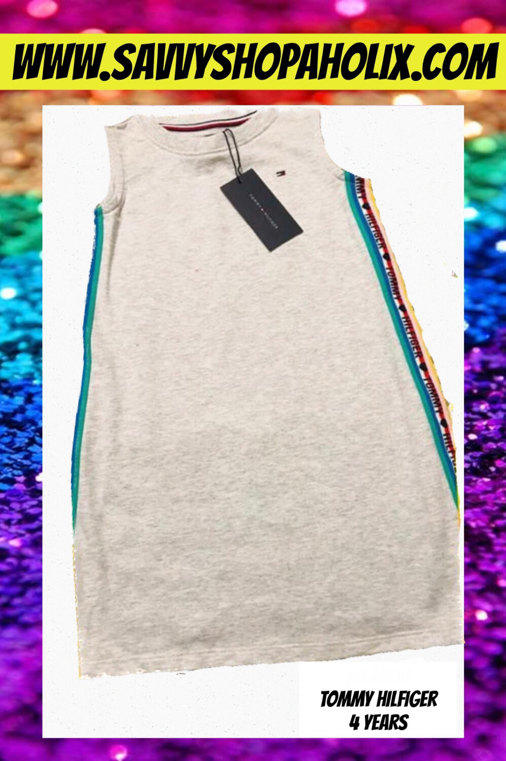 Dress With Side Tape