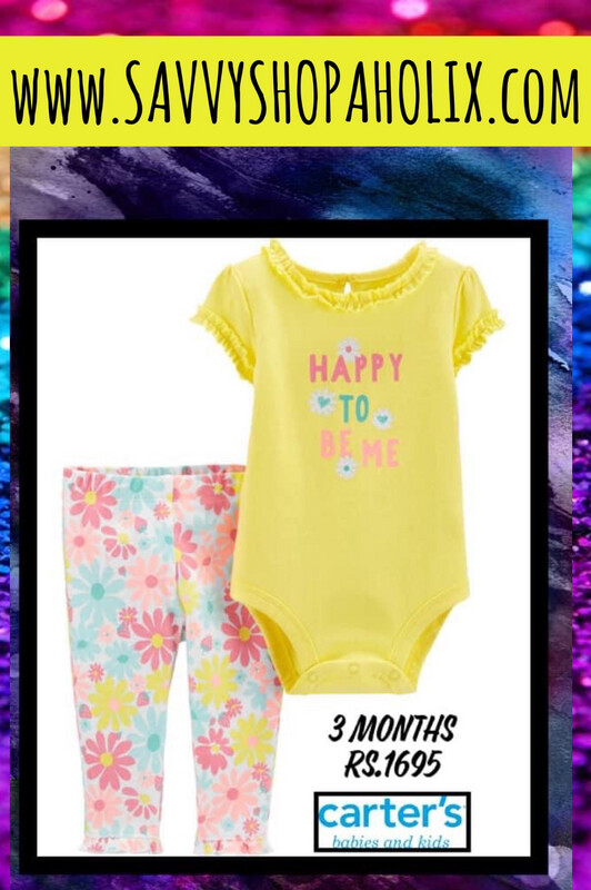 Baby Girl 2pc Set By Carter’s-Happy to be me