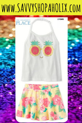 2pc Skirt And Tank Outfit By The Children’s Place