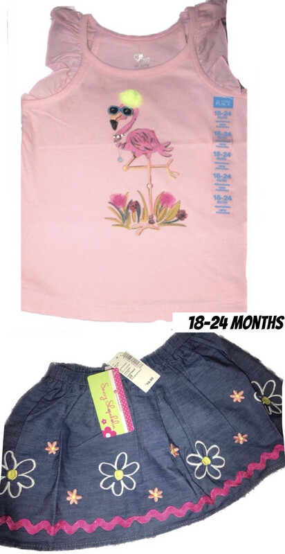 The Children’s Place 2pc Outfit Skirt And Tank Top